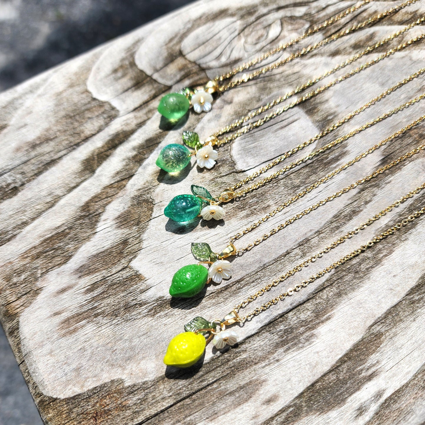 Custom Lime Necklace | Fruit Necklace