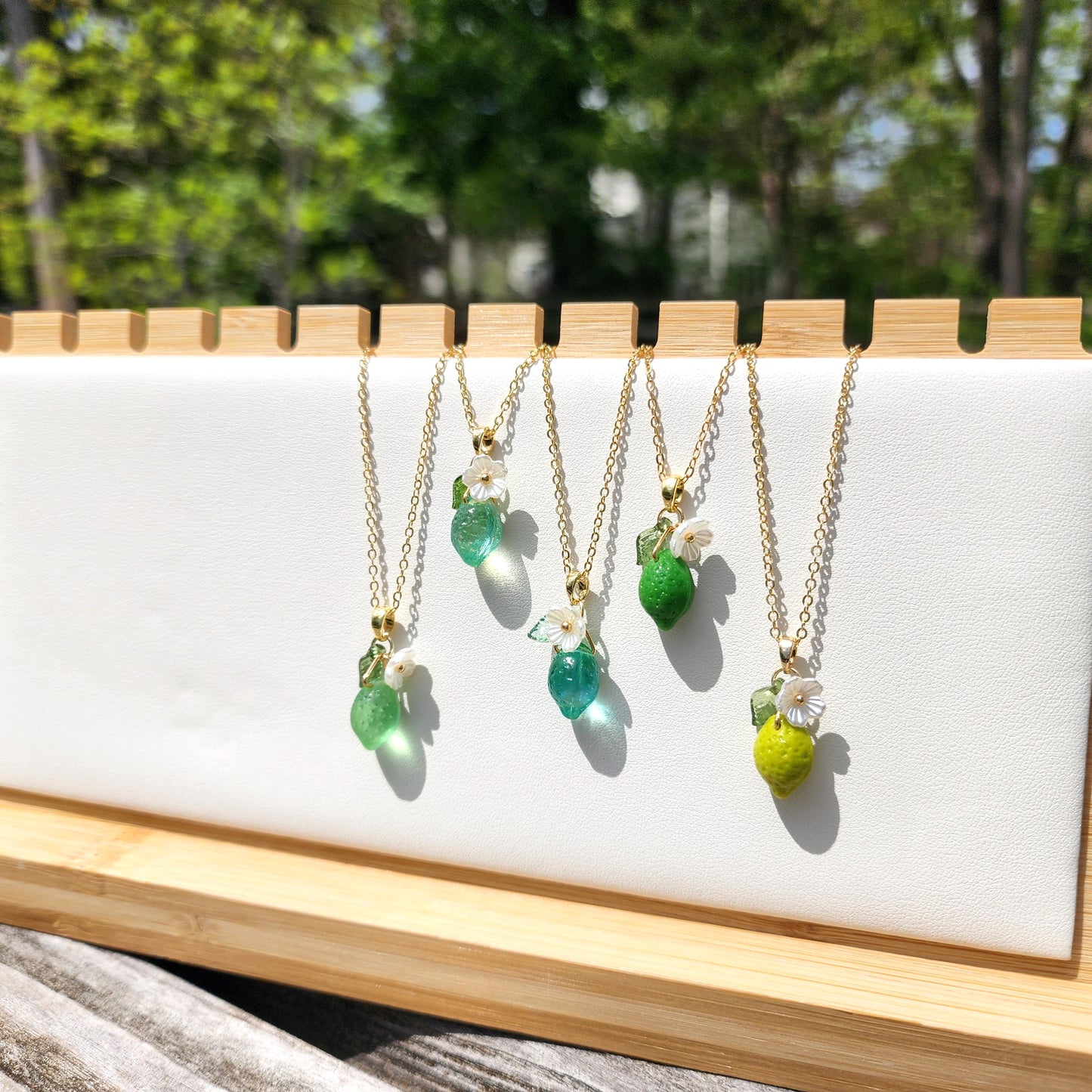 Custom Lime Necklace | Fruit Necklace