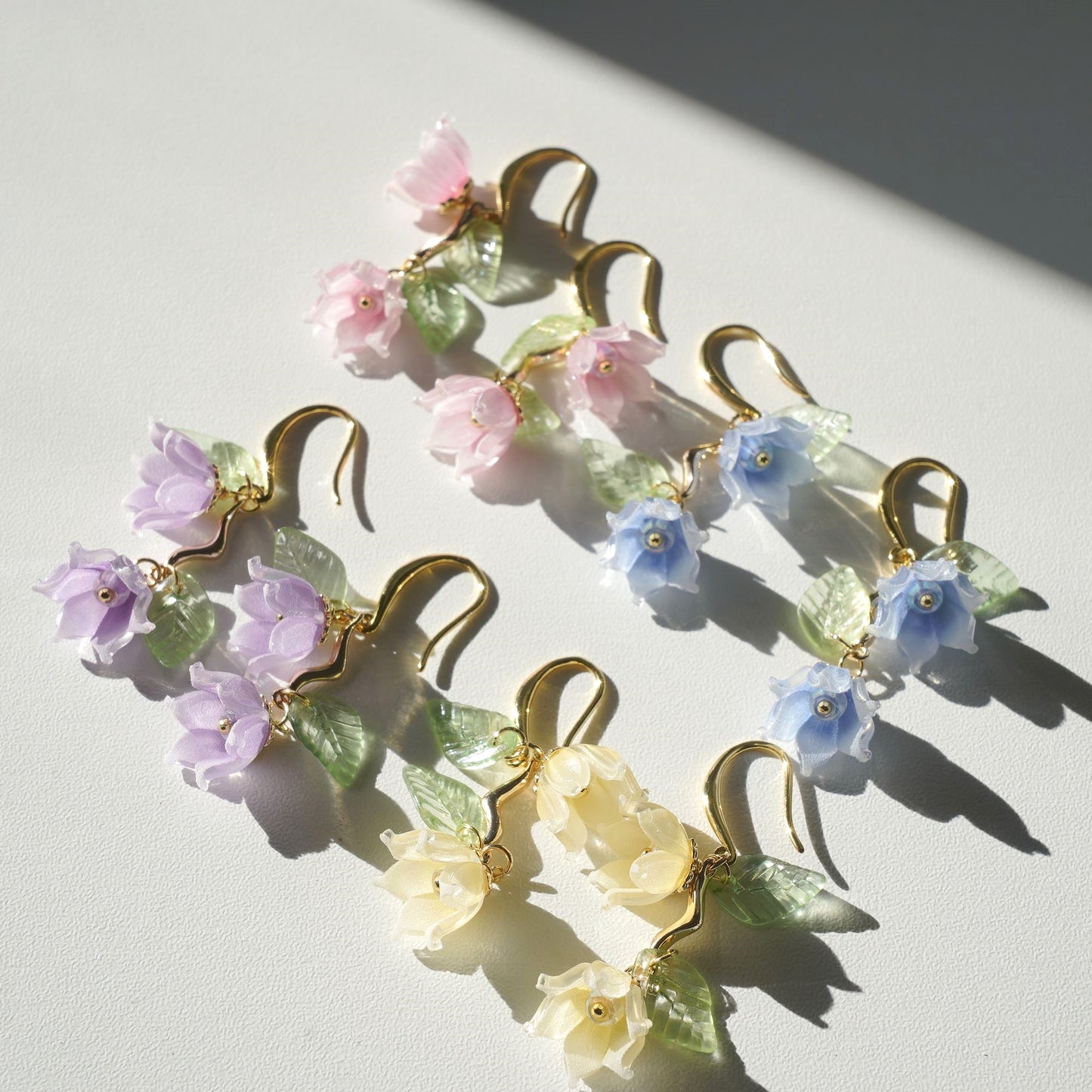 Lily of the Valley Flower Necklace | Resin Floral Art