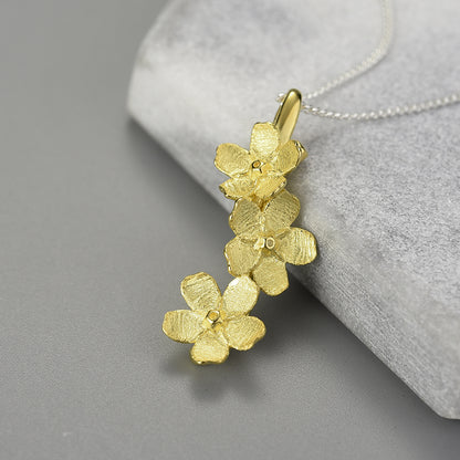 Forget-Me-Not Flower Necklace