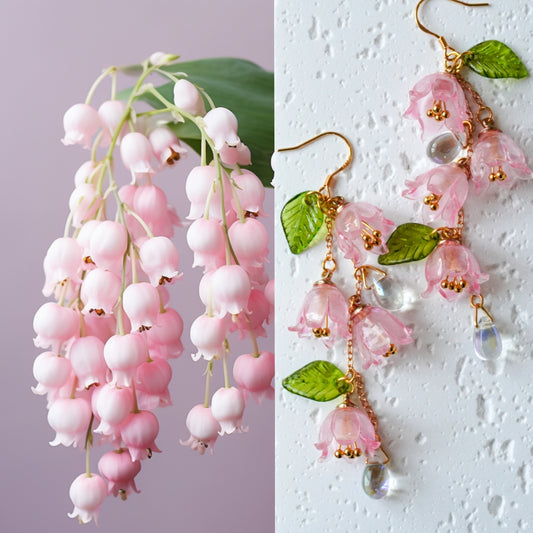 Luxury Lily of the Valley Earrings