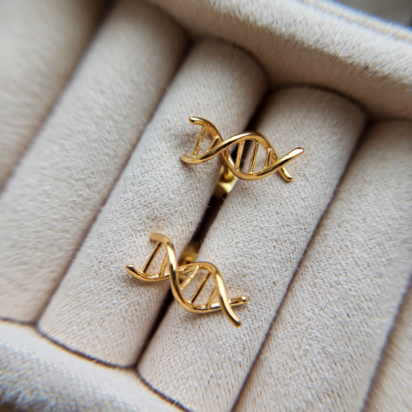 DNA 925S Silver Stud Earrings