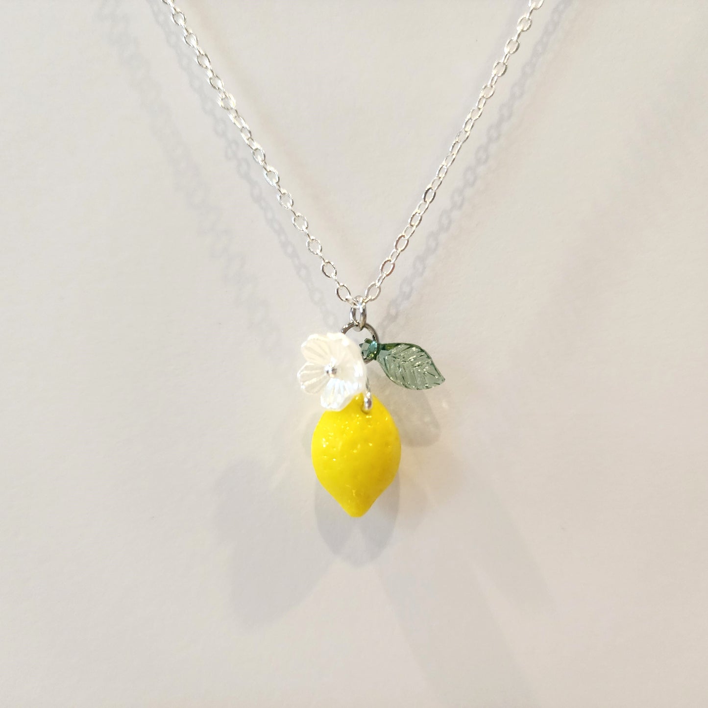 Custom Lemon Fruit Necklace