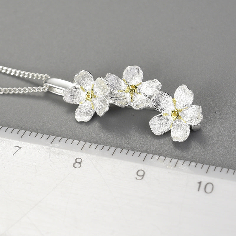 Forget-Me-Not Flower Necklace