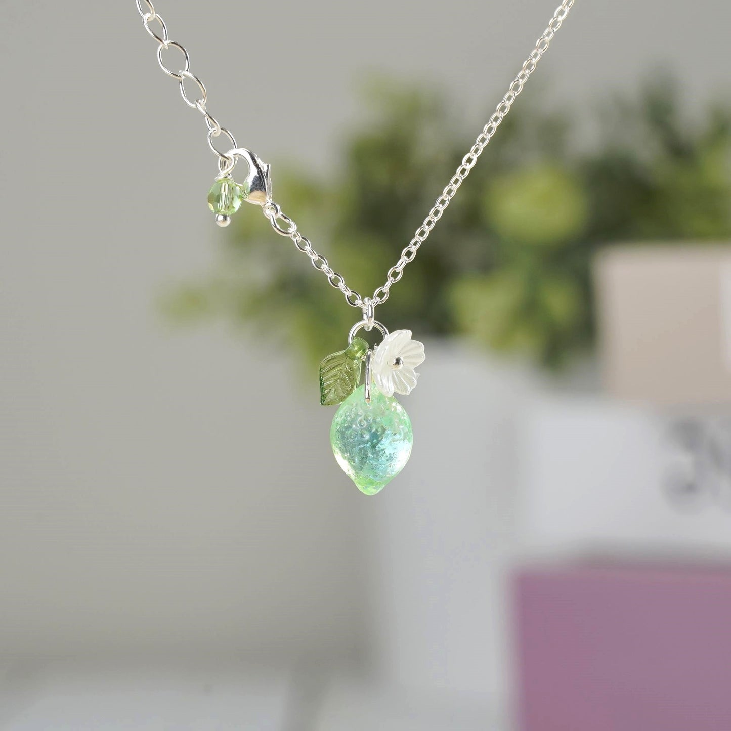 Custom Lime Necklace | Fruit Necklace