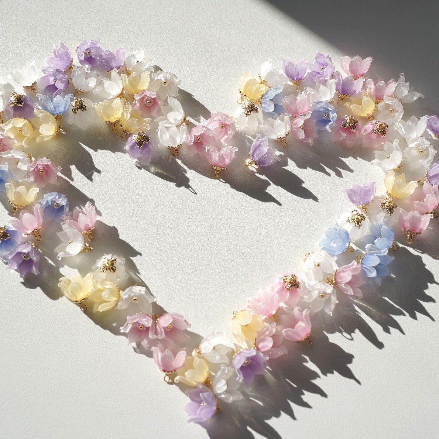 Lily of the Valley Flower Necklace | Resin Floral Art