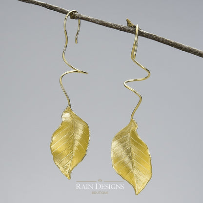 Autumn Leaf Dangle Earrings
