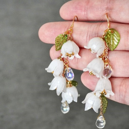 Luxury Lily of the Valley Earrings