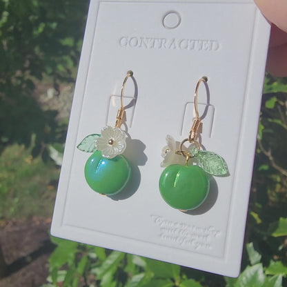 Sour Apple Earrings