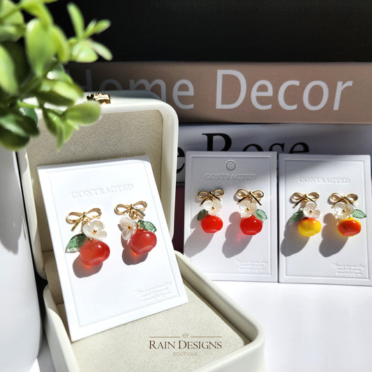 Apple Earrings